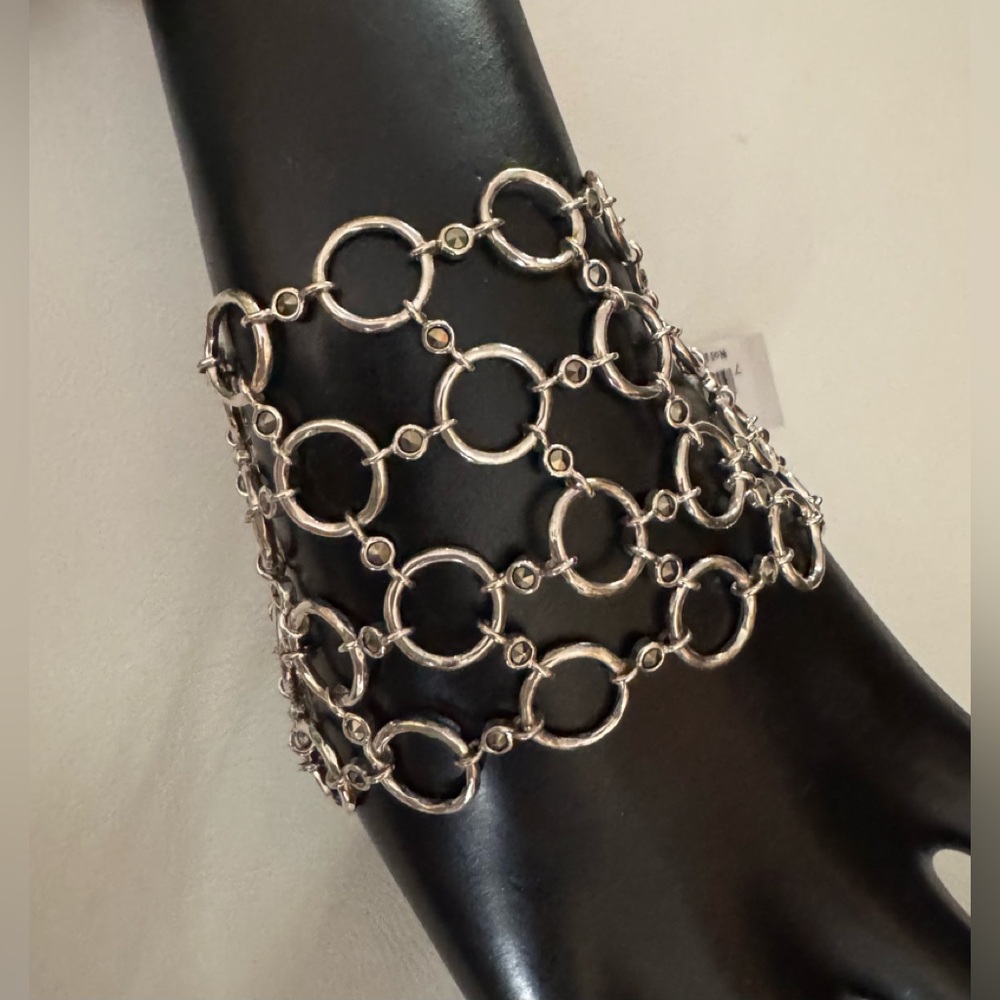 Judith Jack Sterling Silver Chain Bracelet